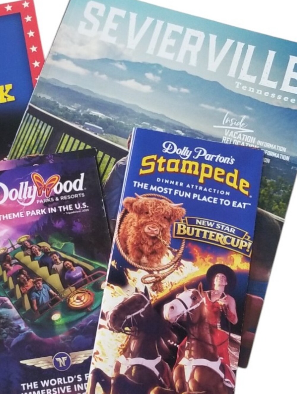 Dolly Parton Collectible Hometown Book And Brochures Full Color Glossy